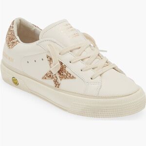 Golden Goose Baby Sneakers white glitter